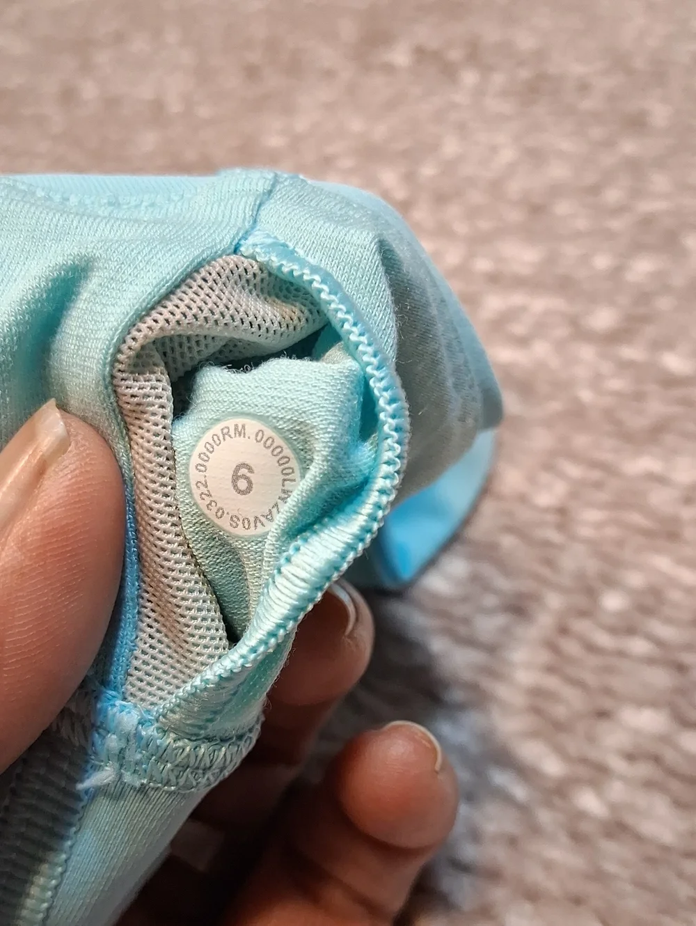 lululemon athletica Teal Cross-Back Sports Bra